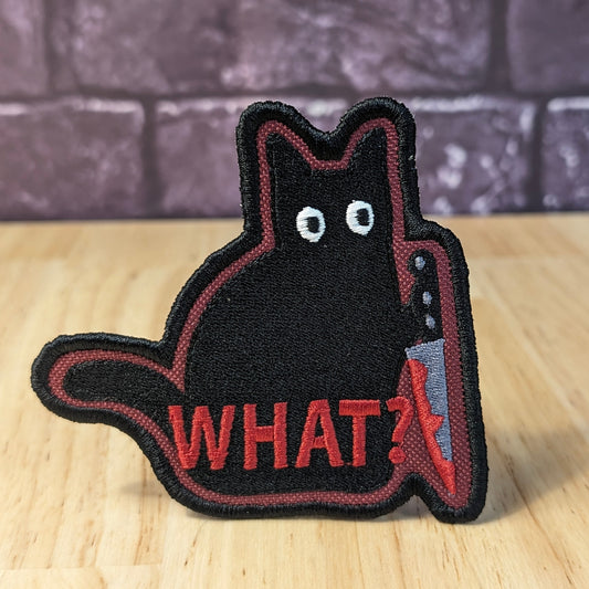 Stabby Patch Cat